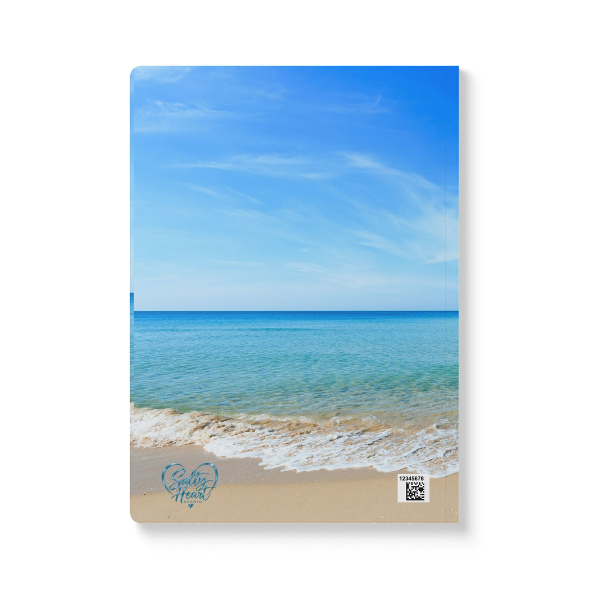 Salty State of Mind Softcover Journal — Beach Ocean Lined Notebook
