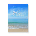 Salty State of Mind Softcover Journal — Beach Ocean Lined Notebook