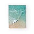 Salty Soul Beach Journal — Ocean Wave Hardcover Notebook