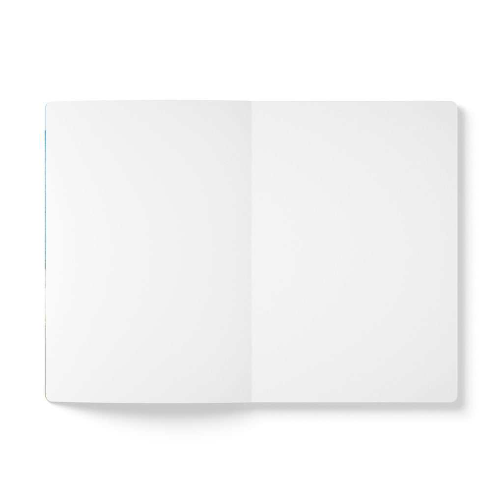 Salty State of Mind Softcover Journal — Beach Ocean Lined Notebook