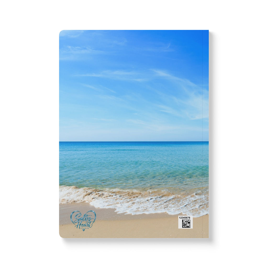 Salty State of Mind Softcover Journal — Beach Ocean Lined Notebook